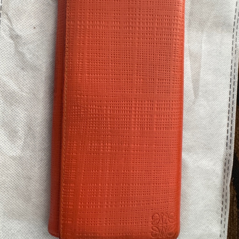 Loewe long wallet with COA